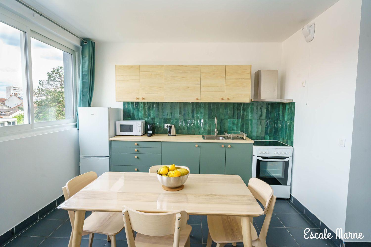 Escale-Marne Fr - 202 - Free Parking - Free Luggage Storage - All Equipped - Linen Included - Washing Machine - 10Mn Walk Metro 8 - Rer A - Panoramic View - From 1 To 14 Guests Maisons-Alfort Exterior photo